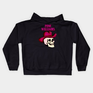 “SPOOKY COUNTRY” Pink Cowboy Skull Kids Hoodie